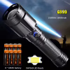 Ручний ліхтар YEMAO YM-G999-60W, 5000 LM, XH P360 LED, 8*18650 акум, TYPE-C - Image 10