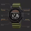 Часы наручные SKMEI 2358AG, ARMY GREEN, Solar Power, 11462 - Image 2