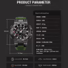 Часы наручные SKMEI 2499AG, ARMY GREEN, 11476 - Image 2