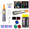 Ручной фонарь CB-X723-TG+3LED, Li-Ion аккумулятор, 3 фильтра, ЗУ Type-C, zoom - Image 4