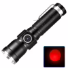 Ручний ліхтар Police PLD-1812-T6 (Red), 1x18650, індикація заряду, ЗП Type-C, zoom - Image 2