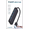 Концентратор Gembird 4 ports USB 3.1,USB-A, USB-C PD (UHB-U3P4P-02) - Image 3