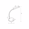 Настільна лампа Eurolamp LED-TLD-5W(white) - Image 2