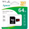 Карта памяти Apacer 64GB microSD class 10 UHS-I V10 A1 (AP64GMCSX10UB-R) - Image 2