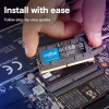 Модуль пам'яті для ноутбука SoDIMM DDR5 8GB 5600 MHz Micron (CT8G56C46S5T) - Image 6