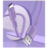 Дата кабель USB 2.0 AM to USB-C 1.0m soft silicone violet ColorWay (CW-CBUC044-PU) - Image 4