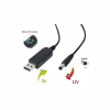 Кабель живлення USB to DC 5.5x2.1mm 12V 1.0m Dynamode (DM-USB-DC-5.5x2.1-12V) - Image 5