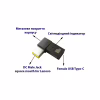 Перехідник PD 100W USB-C F to DC Male Jack square mouth Lenovo Thinkpad ST-Lab (PD100W-Lenovo) - Image 2
