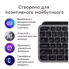 Клавиатура Logitech MX Keys S для MAC Bluetooth/Wireless UA Space Grey (920-011637) - Image 4