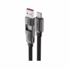 Дата кабель USB-C + USB-A to USB-C 1.2m 3.0A zink alloy C13-04 Black Acefast (6974316282334) - Image 3