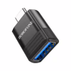 Перехідник BV18 USB to USB-C M USB3.0 Black BOROFONE (6941991104015) - Image 3