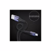 Дата кабель USB 2.0 AM to USB-C 2.0m 3A LED black Essager (EXCT-XGA0G) - Image 5