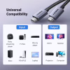 Кабель мультимедийный HDMI M to HDMI M 1.0m V2.0 4K60Hz HD153 black Ugreen (25297) - Image 6