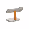 Зарядний пристрій Canyon wireless charger HEXAGON WCS-310 3in1 LightGrey/Orange (CNS-WCS310LGOR) - Image 2
