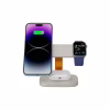 Зарядное устройство Canyon wireless charger HEXAGON WCS-310 3in1 LightGrey/Orange (CNS-WCS310LGOR) - Image 4