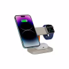 Зарядний пристрій Canyon wireless charger HEXAGON WCS-310 3in1 LightGrey/Orange (CNS-WCS310LGOR) - Image 5