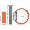 Ремінець до смарт-годинника Drobak Silicone Magnetic Link для Apple Watch All Series Ultra 2 49/45/44/42mm Dark black (898929) - Image 3