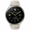 Смарт-годинник Xiaomi Watch 2 Titan BHR9306GL Gray Case White Leather Strap (1093970) - Image 2