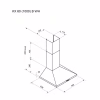 Вытяжка кухонная Pyramida KX 60 (1000) B WH - Image 7