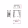 Комп'ютерна розетка Cablexpert RJ45x2 UTP, cat.6 (NCAC-2U6-01) - Image 4