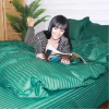 Постільна білизна MirSon SatinStripe 30-0017Green 200х220 Євро (2200005254097) - Image 7