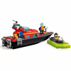 Конструктор LEGO City Човен пожежної бригади 144 деталі (60373) - Image 4