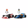 Конструктор LEGO City Автомобілі для перегонів F1 команд Williams Racing та Haas F1 (60464) - Image 3