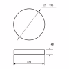 Світильник Eurolamp Easy click 40W 4000K (LED-NLR-40/40(GM)) - Image 3