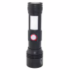 Ліхтар Quantum Adept 10W LED zoom +COB з USB+ Li-ion18650/2600mAh (QM-FL1031-18650/2600) - Image 7