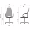 Офисное кресло Аклас Кап FX СН TILT Серое (09906) - Image 6