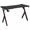 Компьютерный стол GT Racer T-1249 (120x60x73) Black - Image 2