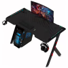 Компьютерный стол GT Racer T-1249 (120x60x73) Black - Image 4