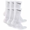 Носки Nike U NK EVERYDAY CUSH CREW 6PR-BD SX7666-100 46-50 6 пар Білі (194954124810) - Image 2