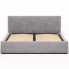 Ліжко м'яке MyBed Nela 160х200 Сіра з підйомним механізмом - Image 5