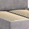 Кровать мягкая MyBed Nela 160х200 Серая с подъемным механизмом - Image 8