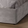 Ліжко м'яке MyBed Nela 160х200 Сіра з підйомним механізмом - Image 9
