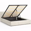 Ліжко м'яке, MyBed Nela, 160х200, Бежева, з підйомним механізмом - Image 6