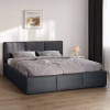 Ліжко м'яке, MyBed Nela, 160х200, Графітова, з підйомним механізмом - Image 2