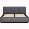 Ліжко м'яке, MyBed Nela, 160х200, Графітова, з підйомним механізмом - Image 3