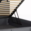 Кровать мягкая, MyBed Nela, 160х200 ,Графитовая, с подъемным механизмом - Image 7