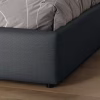 Кровать мягкая, MyBed Nela, 160х200 ,Графитовая, с подъемным механизмом - Image 9