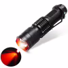Ліхтар K11-XPE (Red), 1хАА/1x14500, 1 РЕЖИМ, zoom, затискач - Image 4