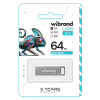 USB флеш накопитель Wibrand 64GB Chameleon Silver USB 2.0 (WI2.0/CH64U6S) - Image 2