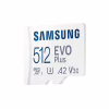 Карта памяти Samsung 512 GB microSDXC Class 10 UHS-I U3 V30 A2 EVO Plus+SD Adapte (MB-MC512SA/EU) - Image 2