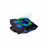 Підставка до ноутбука IceCoorel 10-17", 6*70mm 1800 RPM, 2*USB, + LCD, 365*297*30mm, Black (K8) - Image 4