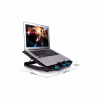 Підставка до ноутбука IceCoorel 10-17", 6*70mm 1800 RPM, 2*USB, + LCD, 365*297*30mm, Black (K8) - Image 7