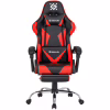 Кресло игровое Defender Pilot Black/Red (64354) - Image 6