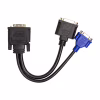 Переходник DVI-I (M) to DVI-D (F) + VGA (F), 0.3m PowerPlant (CA912551) - Image 2