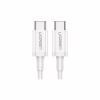 Дата кабель USB-C to USB-C 1.5m US264 18W ABS Cover White Ugreen (60519) - Image 2