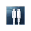 Дата кабель USB-C to USB-C 1.5m US264 18W ABS Cover White Ugreen (60519) - Image 3